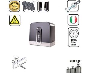 Faac 24V Μοτερ συρόμενης πόρτας εώς 400Kg Set 05