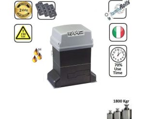Faac Μοτερ συρόμενης πόρτας εώς 1800 Kg / oil Set 02