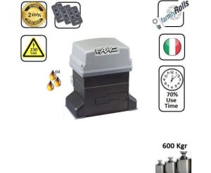 Faac Μοτερ συρόμενης πόρτας εώς 600 Kg / oil Set 02