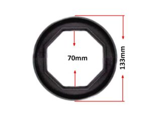 Δαχτυλίδι Αξονα 70 σε 133mm