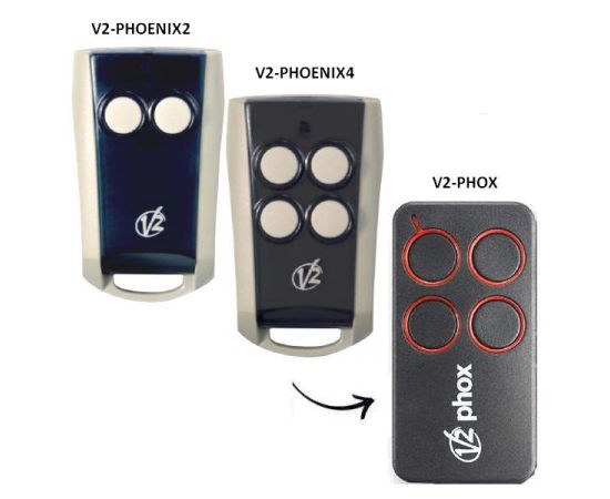 V2-PHOENIX2 & V2-PHOENIX4 Πομποί ανταλάξιμοι με V2-PHOX4