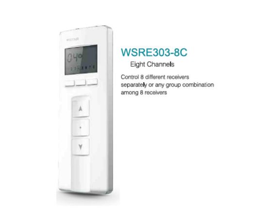 EDOOR ED-TX303 8C 8κάναλο Τηλεχ μοτέρ, ρολά, τέντα.