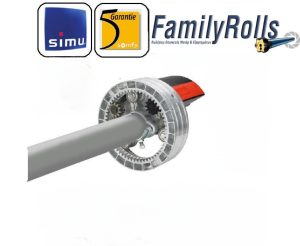 Simu 75Nm Κεντρικό μοτέρ  μέχρι 100Kg για άξονα Φ60